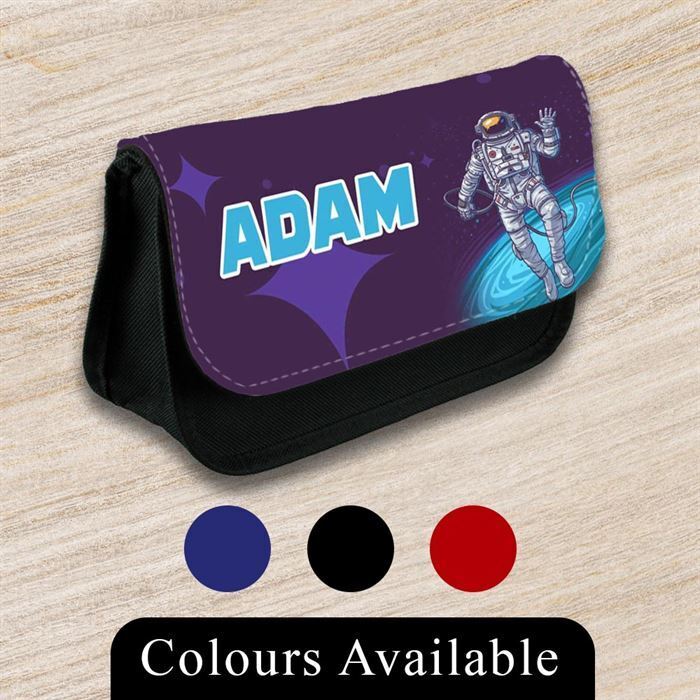 Personalised Pencil Case Generic Girls Boys Stationary Kids School Bag 45