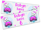 Personalised Birthday Banners Generic Design Children Kids Party Decoration 200