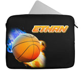 Personalised Any Name Basketball Design Laptop Case Sleeve Tablet Bag 88