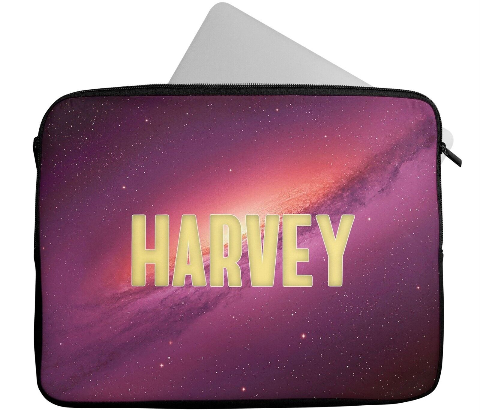 Personalised Any Name Space Design Laptop Case Sleeve Tablet Bag 49