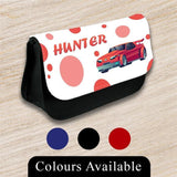 Personalised Pencil Case Generic Girls Boys Stationary Kids School Bag 40