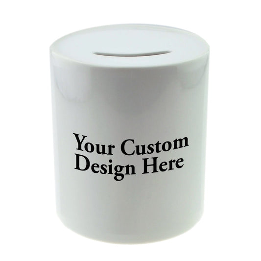 Personalised Any Name Custom Design Savings Children Money Box Printed Gift